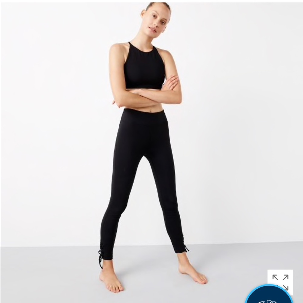 *NEW* J.CREW mid-rise leggings with ties
